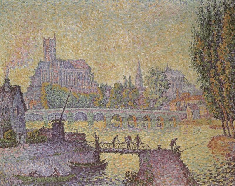 Paul Signac Bridge oil painting picture